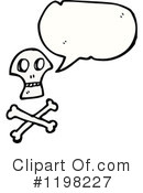 Skull Clipart #1198227 by lineartestpilot