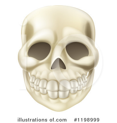 Royalty-Free (RF) Skull Clipart Illustration by AtStockIllustration - Stock Sample #1198999