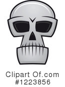 Skull Clipart #1223856 by Vector Tradition SM
