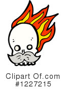 Skull Clipart #1227215 by lineartestpilot
