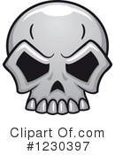 Skull Clipart #1230397 by Vector Tradition SM
