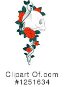 Skull Clipart #1251634 by BNP Design Studio