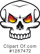 Skull Clipart #1267472 by Vector Tradition SM