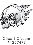 Skull Clipart #1267473 by Vector Tradition SM