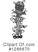 Skull Clipart #1286870 by xunantunich