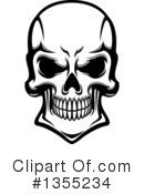 Skull Clipart #1355234 by Vector Tradition SM