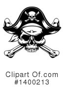 Skull Clipart #1400213 by AtStockIllustration