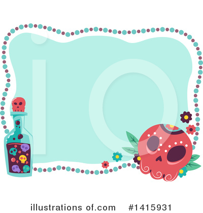 Day Of The Dead Clipart #1415931 by BNP Design Studio