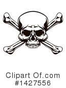 Skull Clipart #1427556 by AtStockIllustration