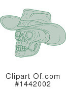 Skull Clipart #1442002 by patrimonio