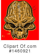 Skull Clipart #1460921 by Domenico Condello