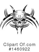 Skull Clipart #1460922 by Domenico Condello