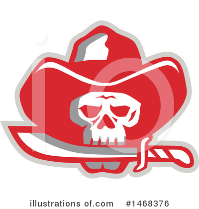 Royalty-Free (RF) Skull Clipart Illustration by patrimonio - Stock Sample #1468376