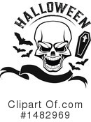 Skull Clipart #1482969 by Vector Tradition SM