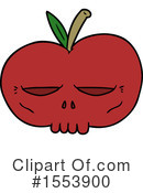 Skull Clipart #1553900 by lineartestpilot