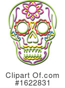 Skull Clipart #1622831 by patrimonio