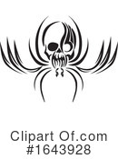 Skull Clipart #1643928 by Morphart Creations