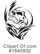 Skull Clipart #1643932 by Morphart Creations