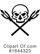 Skull Clipart #1644323 by patrimonio