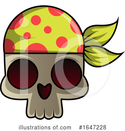 Royalty-Free (RF) Skull Clipart Illustration by Morphart Creations - Stock Sample #1647228
