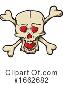 Skull Clipart #1662682 by Any Vector