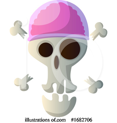 Royalty-Free (RF) Skull Clipart Illustration by Morphart Creations - Stock Sample #1682706