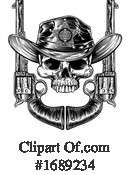 Skull Clipart #1689234 by AtStockIllustration