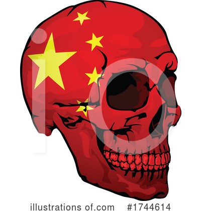 Royalty-Free (RF) Skull Clipart Illustration by dero - Stock Sample #1744614