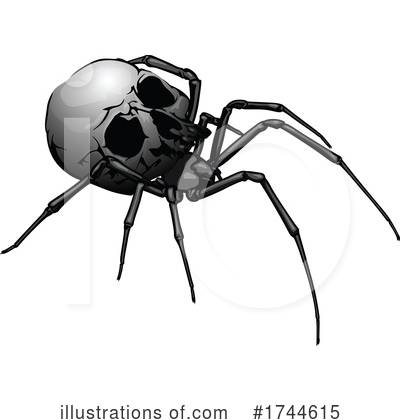 Spider Clipart #1744615 by dero