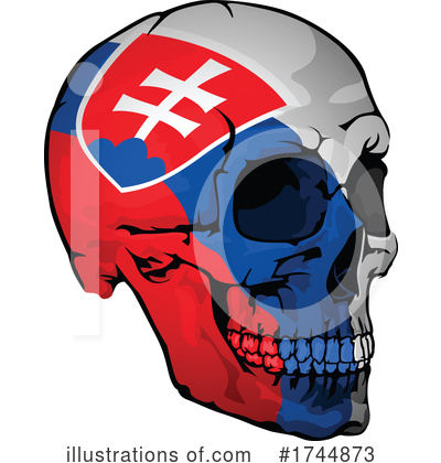 Royalty-Free (RF) Skull Clipart Illustration by dero - Stock Sample #1744873