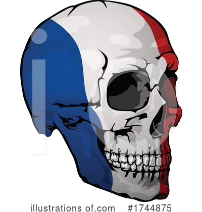 Royalty-Free (RF) Skull Clipart Illustration by dero - Stock Sample #1744875