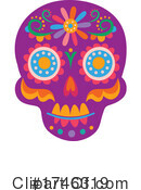 Skull Clipart #1746319 by Vector Tradition SM