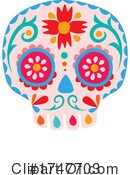 Skull Clipart #1747703 by Vector Tradition SM