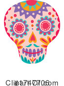 Skull Clipart #1747706 by Vector Tradition SM