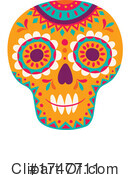 Skull Clipart #1747711 by Vector Tradition SM