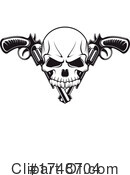 Skull Clipart #1748704 by Vector Tradition SM