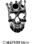 Skull Clipart #1749414 by AtStockIllustration