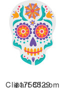 Skull Clipart #1758529 by Vector Tradition SM