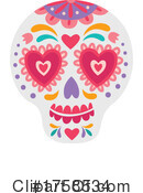 Skull Clipart #1758534 by Vector Tradition SM
