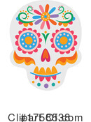 Skull Clipart #1758538 by Vector Tradition SM
