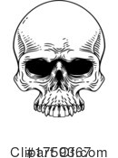 Skull Clipart #1759367 by AtStockIllustration