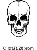 Skull Clipart #1762314 by Vector Tradition SM