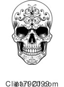 Skull Clipart #1792099 by AtStockIllustration