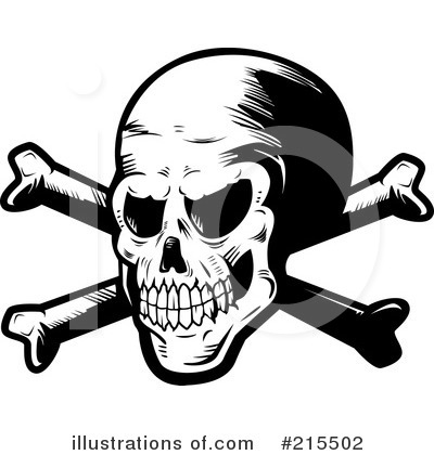 Skull Clipart #215502 by Cory Thoman