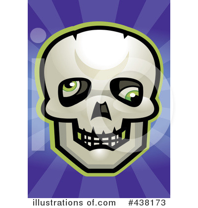 Skull Clipart #438173 by Cory Thoman