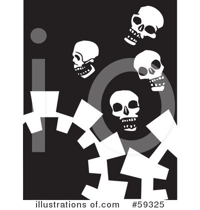 Skulls Clipart #59325 by xunantunich