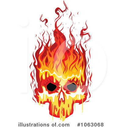 Royalty-Free (RF) Skulls Clipart Illustration by Vector Tradition SM - Stock Sample #1063068
