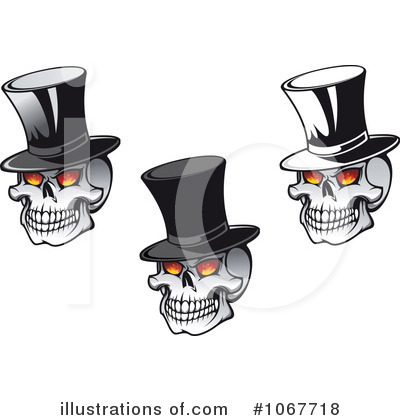 Top Hat Clipart #1067718 by Vector Tradition SM