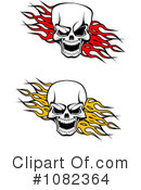 Skulls Clipart #1082364 by Vector Tradition SM