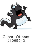 Skunk Clipart #1065042 by Cory Thoman